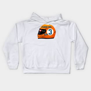 Daniel Ricciardo Monaco Helmet 2021 Kids Hoodie